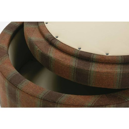 Picture of Cyrus 36" Round Storage Ottoman